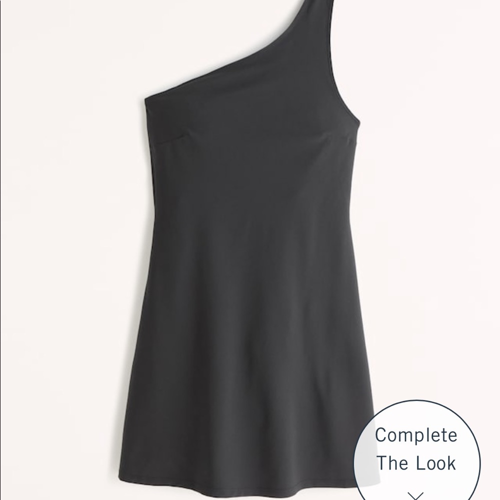 Abercrombie One Shoulder Traveler Mini Dress